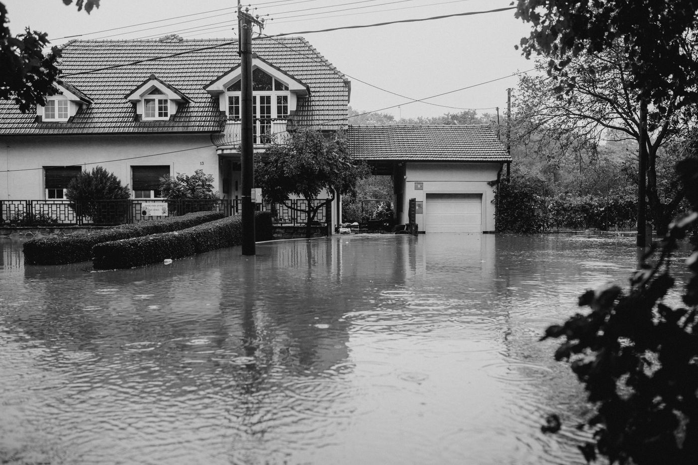 Flooded home needing water damage restoration in Allentown, PA